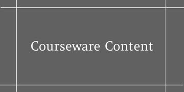 Courseware Content
