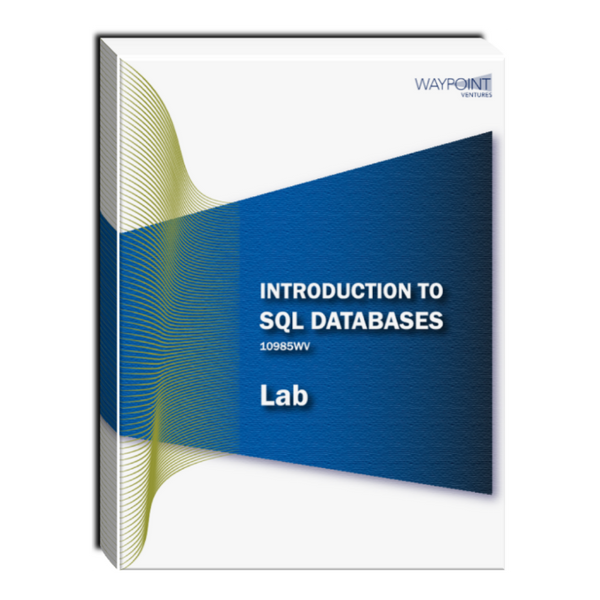 10985WV (55356): Introduction to SQL databases Lab
