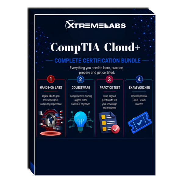 CompTIA Cloud+ (CV0-004) Complete Certification Bundle
