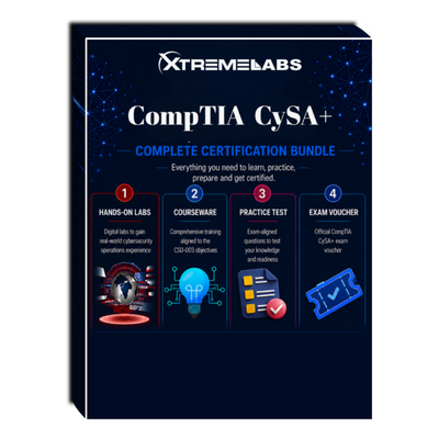 CompTIA CySA+ (CS0-003) Complete Certification Bundle