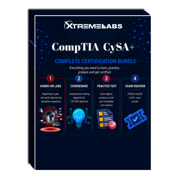 CompTIA CySA+ (CS0-003) Complete Certification Bundle