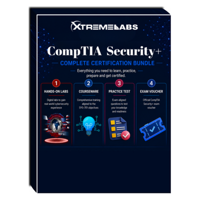 CompTIA Security+ (SY0-701) Complete Certification Bundle