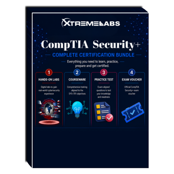 CompTIA Security+ (SY0-701) Complete Certification Bundle