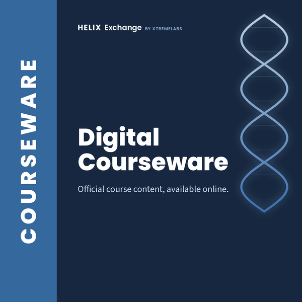 Digital Courseware: official course content, available online