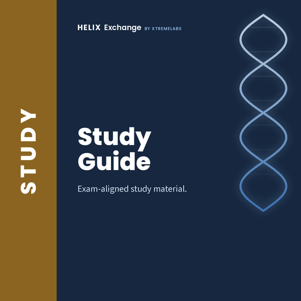Study Guide: exam-aligned study material