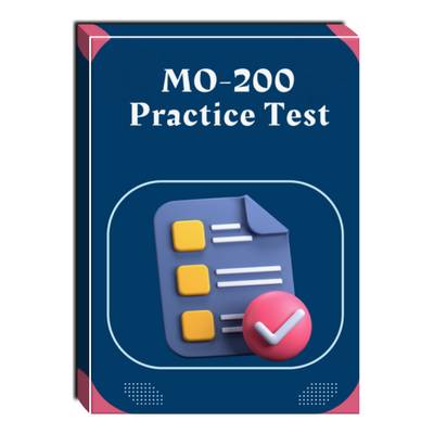 Microsoft Excel 2019 Associate MOS (MO-200) Practice Test